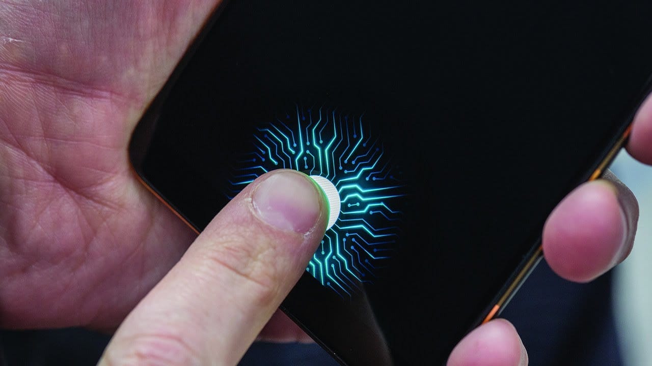 Fingerprint smartphone